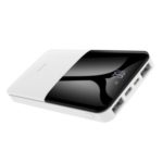HOCO J42 Micro USB/Type-C Input 10000mAh High Power Bank Dual USB Output Mobile Phone External Battery – White