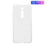 10 Pcs/Pack For Xiaomi Redmi K20 / K20 Pro / Mi 9T / Mi 9T Pro Clear TPU Protective Cover with Non-slip Inner – Transparent