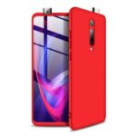 GKK Detachable 3-Piece Matte Hard PC Case for Xiaomi Redmi K20 / Mi 9T / Redmi K20 Pro / Mi 9T Pro – Red