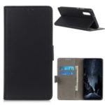 Wallet Leather Stand Phone Cover Case for Xiaomi Mi CC9 – Black