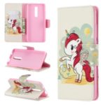 Pattern Printing Wallet Stand Flip Leather Protective Case for Xiaomi Redmi K20/Mi 9T/K20 Pro/Mi 9T Pro – Unicorn