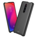 DUX DUCIS Skin Lite Series PU Leather Coated PC Phone Casing for Xiaomi Redmi K20 / Redmi K20 Pro / Mi 9T / Mi 9T Pro – Black