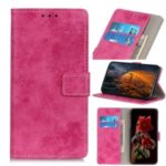 Vintage Pattern PU Leather Flip Phone Shell Case for Xiaomi Mi CC9e/Mi A3 – Rose