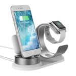 4 in 1 Aluminum Mobile Phone Desktop Charging Dock Stand Charger for iWatch iPhone