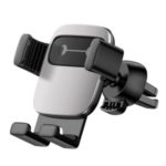 BASEUS Car Air Vent Cube Gravity Vehicle-mounted Holder Moblie Phone Navigation Car Mount – Silver