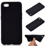 Solid Color Soft Frosted TPU Case for Oppo A1k – Black