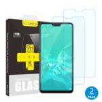 ITIETIE 2Pcs/Set 2.5D 9H Tempered Glass Screen Protectors for OPPO A3/A3s