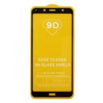 9D Full Screen Covering Tempered Glass Protection Film for Xiaomi Redmi 7A – Black
