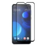 HAT PRINCE Full Glue Full Size 0.26mm 9H 2.5D Arc Edge Tempered Glass Screen Film for HTC Desire 19+