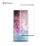 AMORUS 3D Full Coverage Curved Tempered Glass Screen Protector (Fingerprint Unlock) for Samsung Galaxy Note 10
