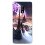 Space Series Pattern Printing Soft TPU Protective Case for OnePlus 7 – Style A