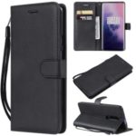 Wallet Leather Stand Case for OnePlus 7 Pro – Black