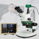 BEST-X6 Video Stereo Trinocular 3D Digital Microscope with Camera – US Plug / AC 110V