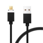 Woven Pattern 1M Magnetic Micro USB Charging Cable for Samsung Huawei Xiaomi – Black