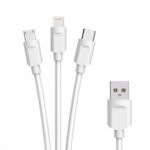 UPL L13 Lightning + Micro USB + Type-C 3-in-1 3A Fast Charging Data Cable