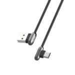 HOCO U60 3A Fast Charging Type-C Data Cable 1.2m – Black