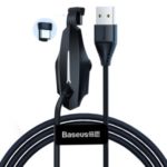 BASEUS 1.2m 3A Colorful Sucker Nylon Braided USB Charging Cable for Type-C Device