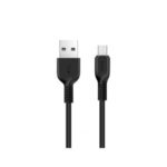 HOCO X13 1m Easy Charged Micro USB Charging Cable Data Sync Cable – Black