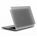 WiWU ISHLELD Transparent Matte PC Laptop Case for MacBook 12-inch with Retina Display(2015) – Black