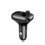BASEUS S-13 Bluetooth Wireless Car FM Transmitter Radio Adapter MP3 Player Kit Car Charger PPS Fast Charge – Black