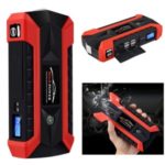 JX29 20000mAh Jump Starter Car Battery Emergency Charger USB Power Bank Kit – Red/US Plug