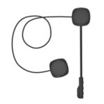MH04 Wireless Bluetooth 5.0 Motorcycle Helmet Headset Stereo Headphone with Handsfree Microphone – Black