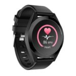 G50S Black Frame IP67 Waterproof Smart Sport Watch with Blood Pressure Tracker – Black