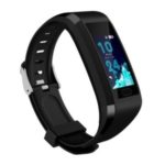 118plus 1.14inch Color Screen Smart Band Fitness Bracelet Heart Rate Blood Pressure Monitor Notification Sport Wristband – Black