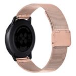 Milanese Stainless Steel Fine Mesh Smart Bracelet Band for Samsung Galaxy Watch Active 20mm – Rose Gold