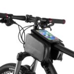 ROSWHEEL Waterproof Bicycle Front Tube Bag for Smart iPhone (screen less than 6.0 inch)