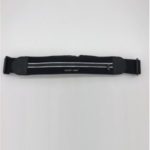 PICTET.FINO RH75 Pocket Running Belt Pouch Waist Bag Sports Outdoor Travel Pack – Black