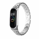 Stainless Steel Watch Band Strap for Xiaomi Mi Band 3/Smart Band 4