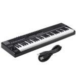 PANDA61 61-Key 8 Drum Pads with USB Cable USB MIDI Keyboard Controller