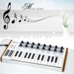 25-Key USB MIDI Drum Pad Ultra-Portable Mini Professional Keyboard Controller