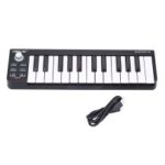 Mini 25-Key Portable Keyboard USB MIDI Controller