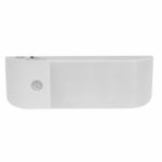 12LED Yellow Light Motion Sensor Light Night Light Magnetic Strip – White