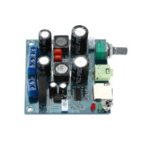 TS-25GFYK-A 20W * 2 Bass Audio Speaker HIFI Digital Amplifier Board DC10-22V AC 10-16V 25W * 2 – Blue