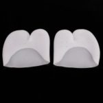 1 Pair Ultra-soft Silicone Toe Cover Foot Pain Release Protective Pads
