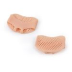 2 PCS Camel Silicone Lady Girl Woman Silicone Breathable Size Adjustable Insole Foot Pad – Skin Color
