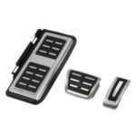 For VW Golf 7 VII GTi MK7  Audi A3  Left Driving Country AT Car Fuel Brake Footrest Pedals