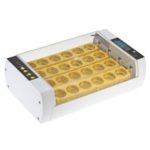24-Eggs Intelligent Automatic Egg Incubator Temperature Control Hatcher for Hatching Chicken Duck Bird Quail Poultry AC220V – UK Plug