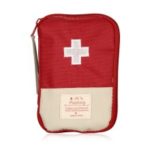 Outdoor Emergency Survival First Aid Kits Pouch Case Bag – Red