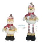 Christmas Extendable Standing Doll Toy X’mas Party Decorations Ornaments Christmas Gift – Santa
