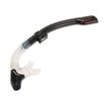 Flexible Swimming Dry Snorkel Diving Spearfishing Scuba Snorkel Breathing Tube Silicone Mouthpiece
