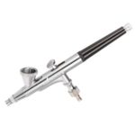 KKmoon 0.25mm Dual-action Gravity Feed Airbrush Kit Set Air Brush Spray Gun for Makeup Painting Nail Art Tattoo