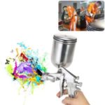 400ML Stainless Steel 1.5mm Nozzle Professional Gravity Feed Spray Gun Paint Sprayer Auto Car Painting Tool