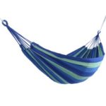 Outdoor Portable Garden Canvas Hammock for Camping, Backpacking, Dormitory Hammock Chair etc. – Blue