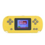 Portable Built-in 268 Classic Games Handheld Game Console – Yellow