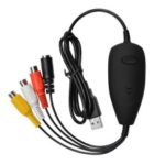 For Windows 7 8 10, ezcap172 USB 2.0 Video Capture HD Converter Recorder Convert Analog Video Audio to Digital Format