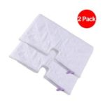 Washable Replacement Cleaning Pads Microfiber Dusting Pad for Steam Mop S3501 S3601 S3550 S3901- 2Pcs